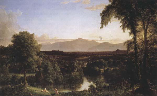 Thomas Cole View on the Catskill-Early Autumn Germany oil painting art